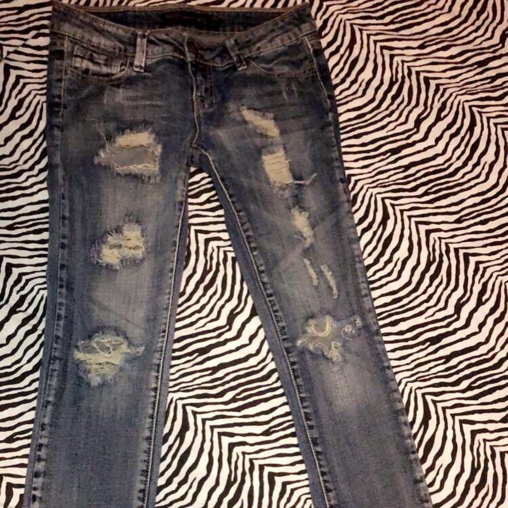 Distressed Jeans